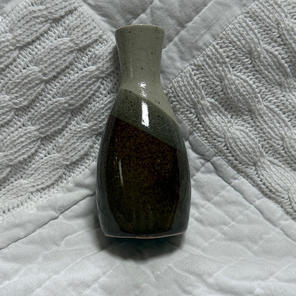Vintage Takahashi Speckled Bud Vase